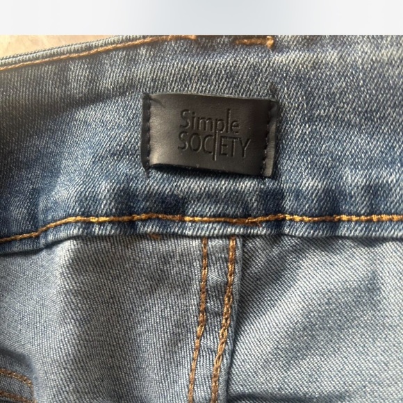|Simple Societyl Low-rise Denim Flare Jeans Size 9/29 - Picture 5 of 8